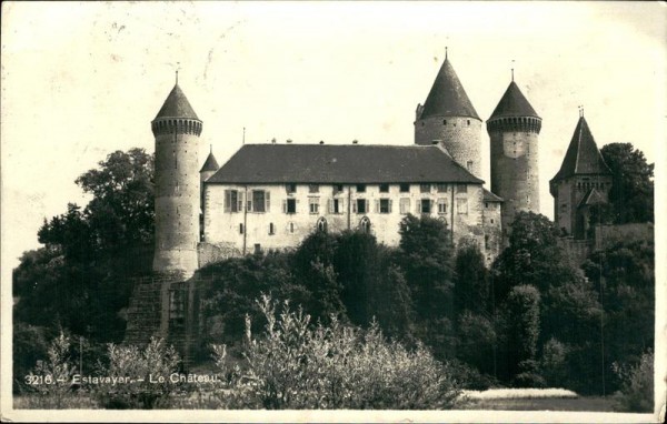 Estavayer-le-Lac - Château  Vorderseite