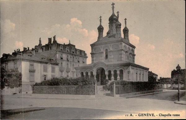Genève - Chapelle russe Vorderseite