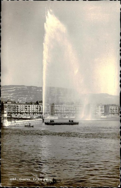 Genève/Jet d’eau Vorderseite