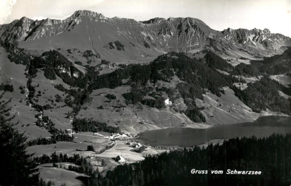 Gruss vom Schwarzsee Vorderseite