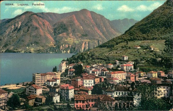 Lugano. Paradiso Vorderseite