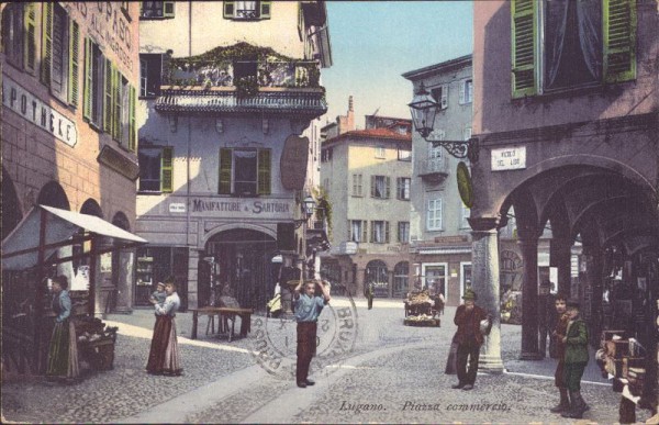 Lugano, Piazza Commercio