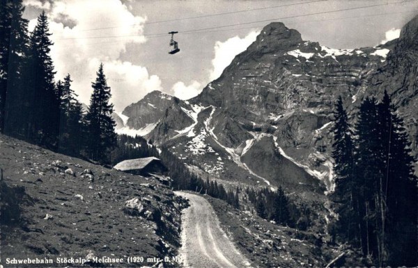 Schwebebahn Stöckalp-Melchsee Vorderseite