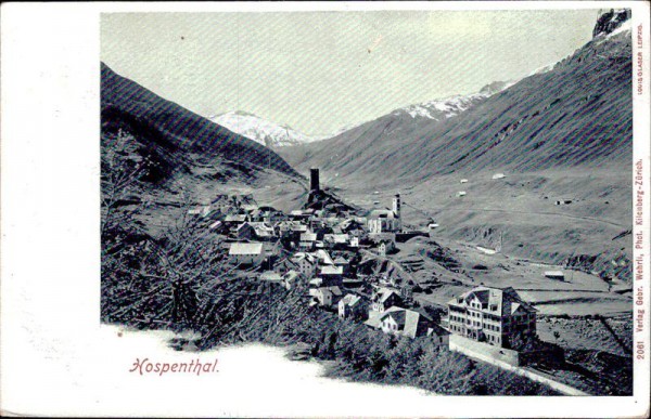 Hospenthal Vorderseite