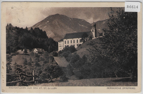 Bergkirche Pfäffers - Photostudien aus dem Kt. St. Gallen