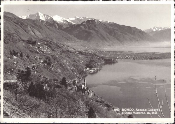 Ronco - Ascona, Locarno e Pizzo Vogorno