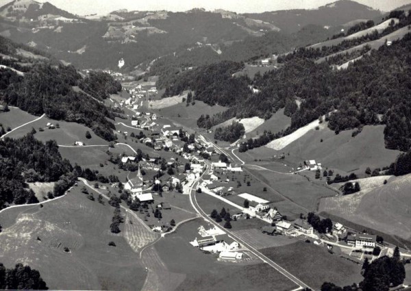 Tösstal ZH - Flugaufnahme Vorderseite