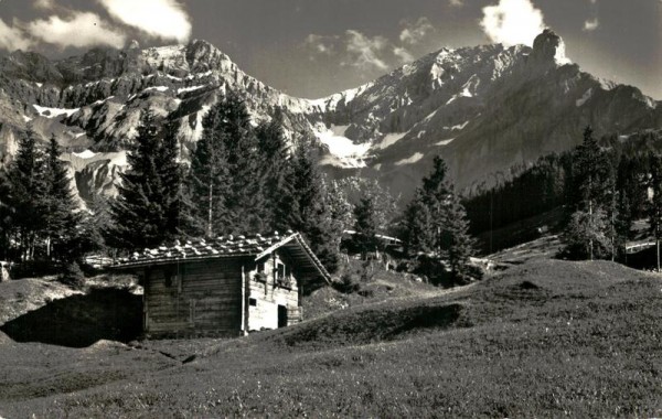 Adelboden, Chalet International des Eclaireuses Vorderseite