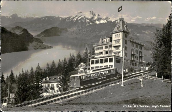 Rigi Kaltbad, Hotel Bellevue Vorderseite