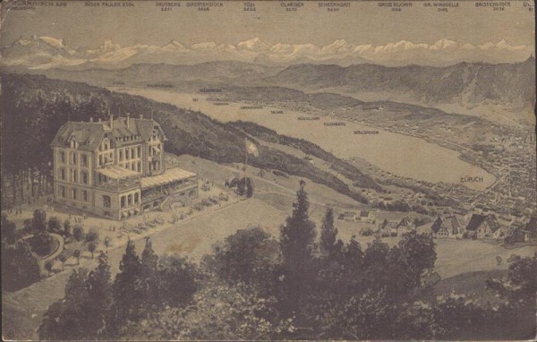 Uetliberg (870 m) Vorderseite