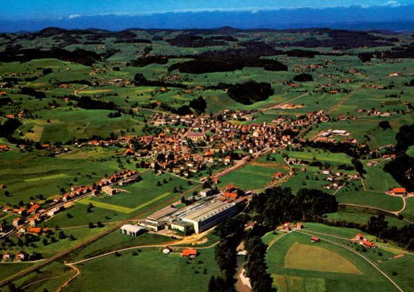 Bütschwil, Flugaufnahme Vorderseite