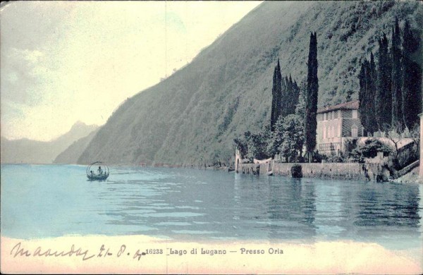 Lago di Lugano - Presso Oria Vorderseite