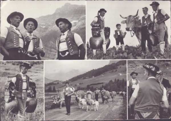 Gruss aus der Schweiz, Appenzell Vorderseite