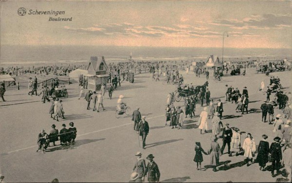 Scheveningen,Boulevard Vorderseite