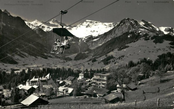 Adelboden-Schwandfeldspitz, Sesselbahn Vorderseite