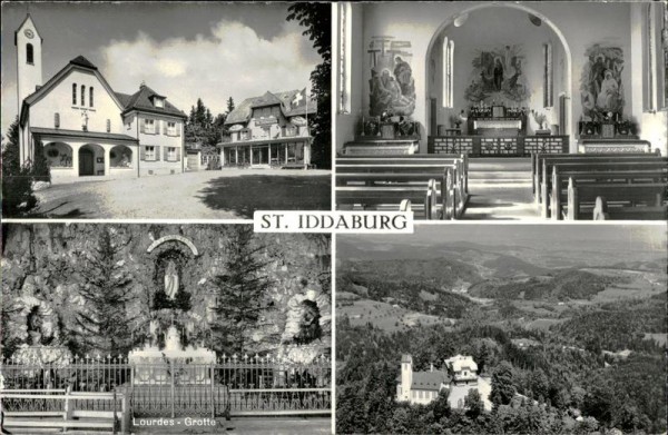St. Iddaburg - die alte Toggenburg Vorderseite