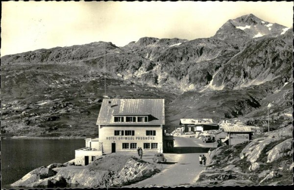 Hotel Grimse Passhöhe Vorderseite