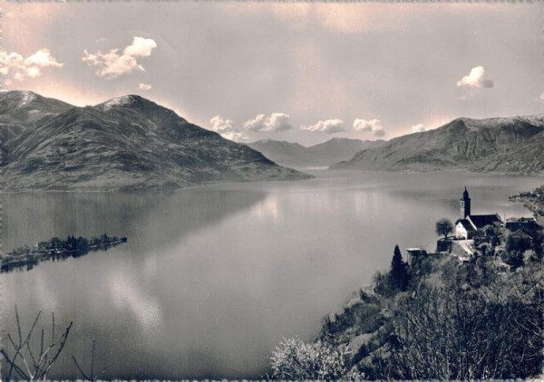 Ronco s. Ascona. Panorama Vorderseite