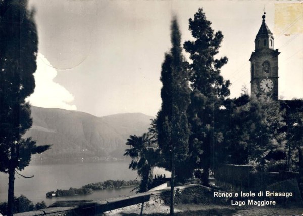Ronco e Isole di Brissago, Lago Maggiore Vorderseite