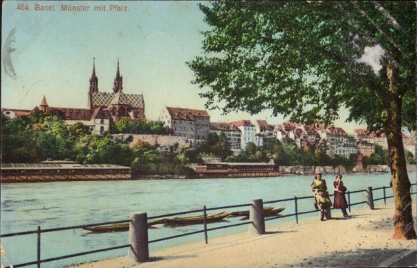 Basel, Münster mit Pfalz