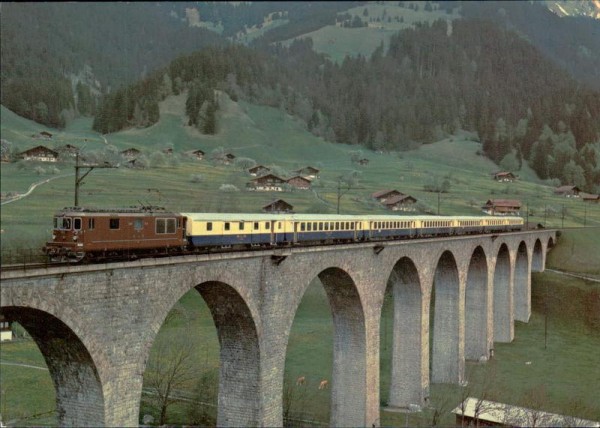 Bern-Lötschberg-Simplonbahn Vorderseite