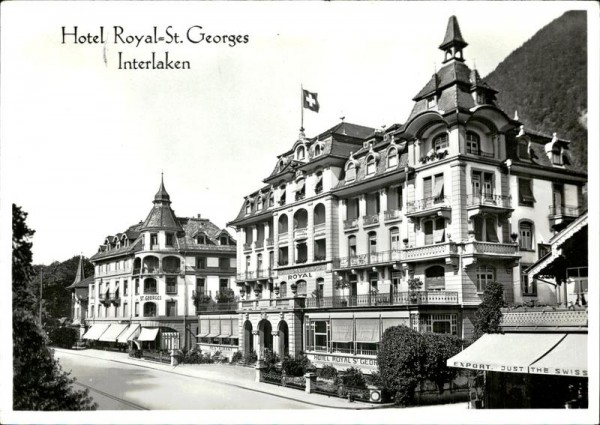Hotel Royal - St. Georges (Interlaken) Vorderseite