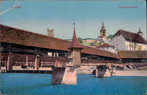 Luzern, Totentanzbrücke Vorderseite