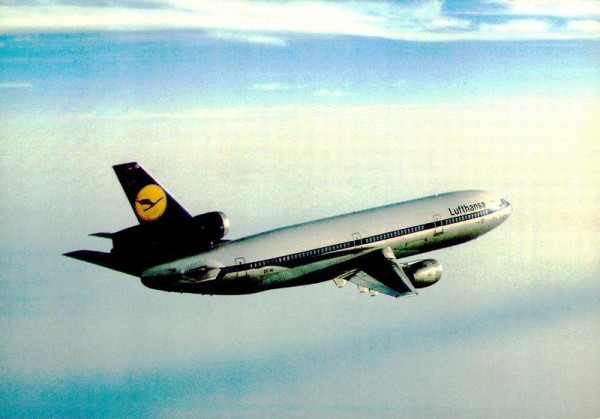 Lufthansa DC10 Vorderseite