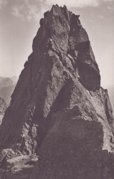 Salvan. Le Clocher du Luisin s. Salanfe Vorderseite