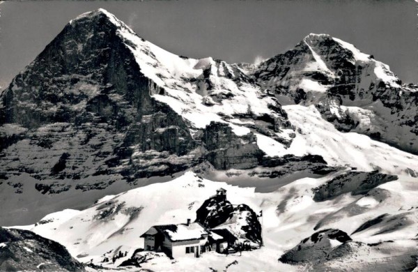 Restaurant Grindelwaldblick - Kl. Scheidegg - Eiger - Mönch Vorderseite