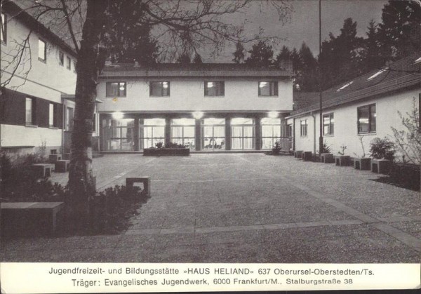 Jugendfreizeit- und Bildungsstätte Haus Heliand Vorderseite