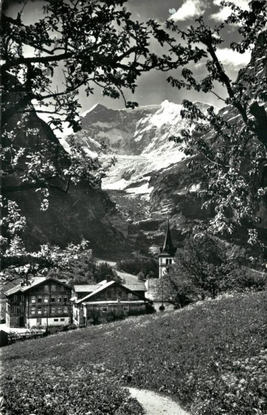 Grindelwald, Fiescherhörner Vorderseite