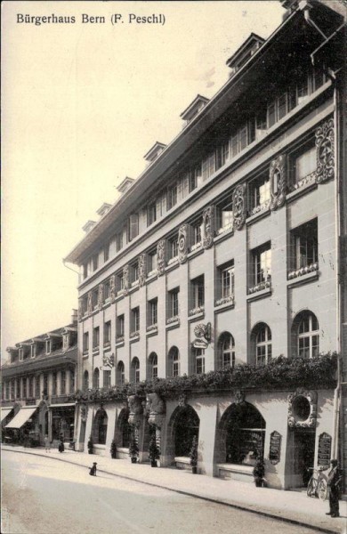 Bürgerhaus Bern Vorderseite