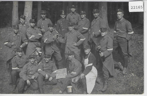 Armee Suisse - Cadres der IV. Comp. 1914