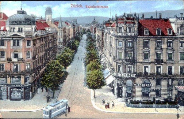 Zürich - Bahnhofstrasse Vorderseite