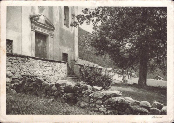 Disentis / Mustér. Heimat. Kirche. 1930