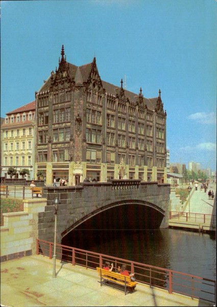 Berlin - Hauptstadt der DDR, An der Gertraudenbrücke Vorderseite
