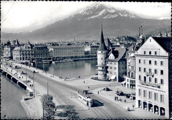 Luzern mit Pilatus Vorderseite
