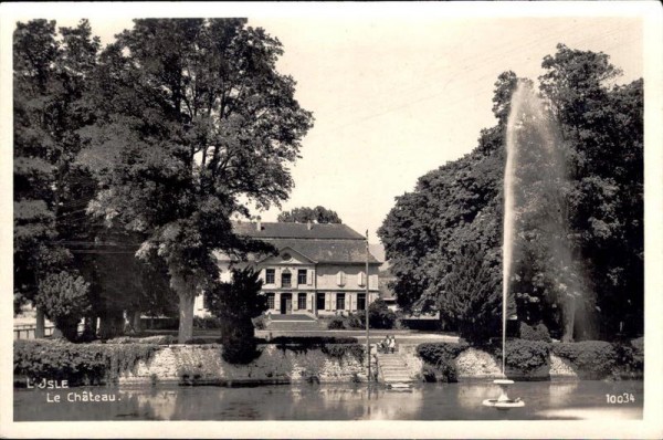 L'Isle, le Château Vorderseite