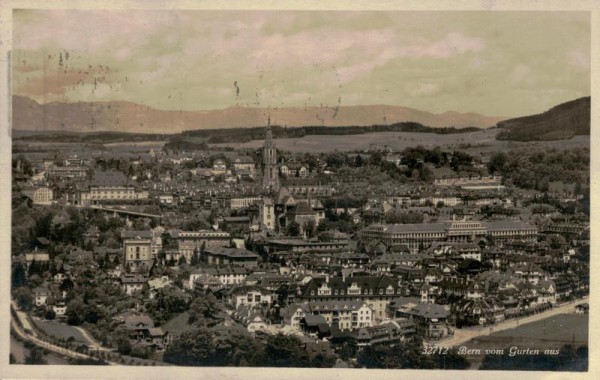 Bern vom Gurten Vorderseite
