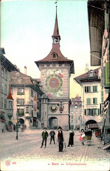 Bern, Zeitglockenturm Vorderseite