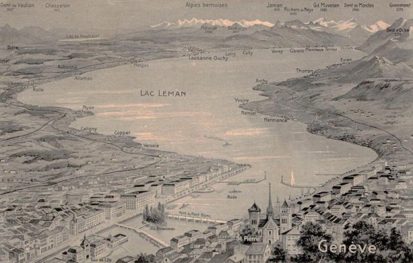 Lac Léman Vorderseite