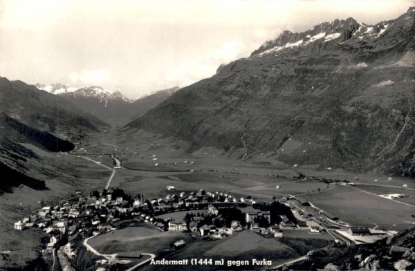 Andermatt gegen Furka Vorderseite