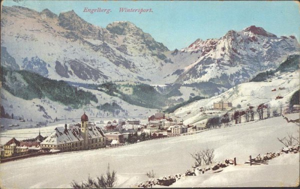 Engelberg - Wintersport Vorderseite