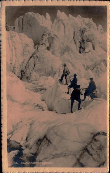 Gletscherwanderung Vorderseite