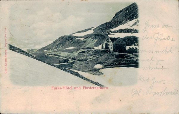 Furkapass Vorderseite