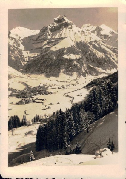 Engelberg mit Hahnen. 1942 Vorderseite
