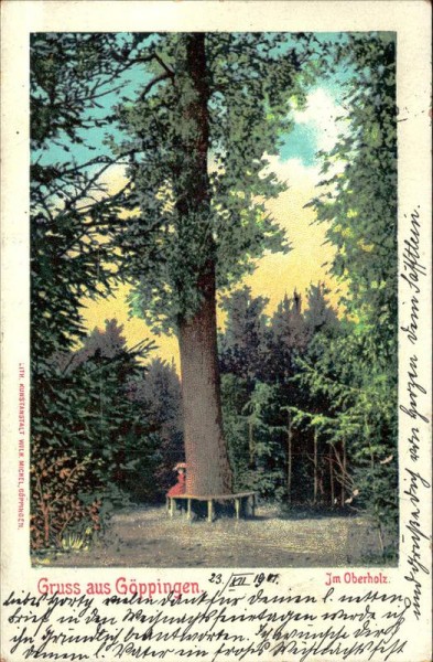 Gruss aus Göppingen Vorderseite