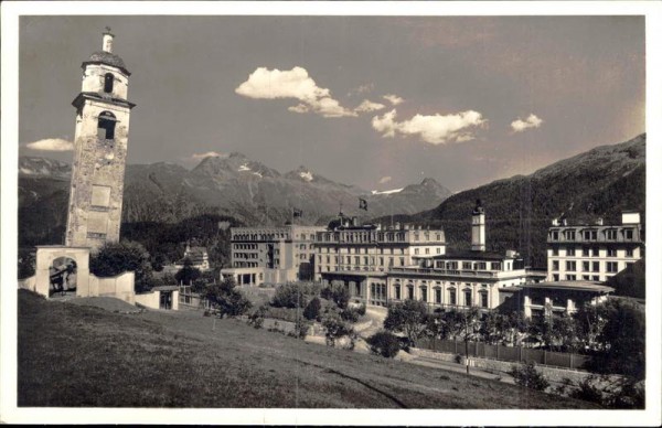 St. Moritz - Kulm Hotels Vorderseite