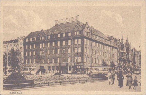Hannover, Hotel Ernst August Vorderseite